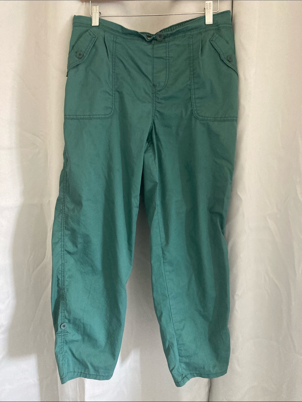 Bandolino Teal Green Elastic Waist Pants